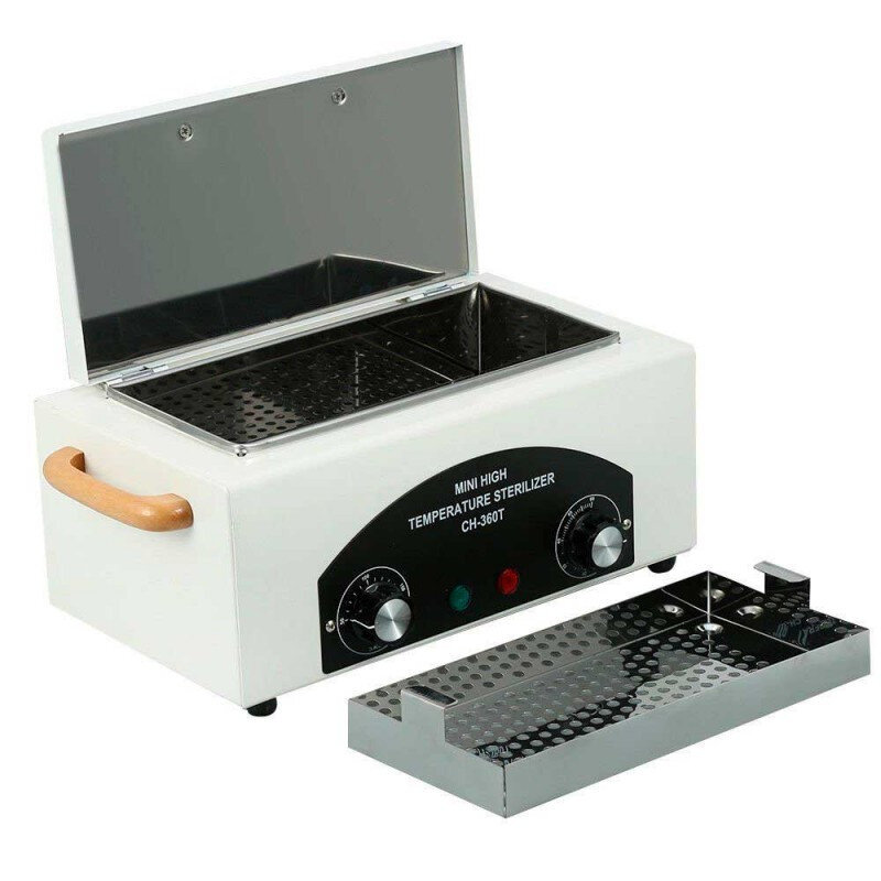 Professionelle hohe temperatur sterilisator box für maniküre salon tragbare werkzeug