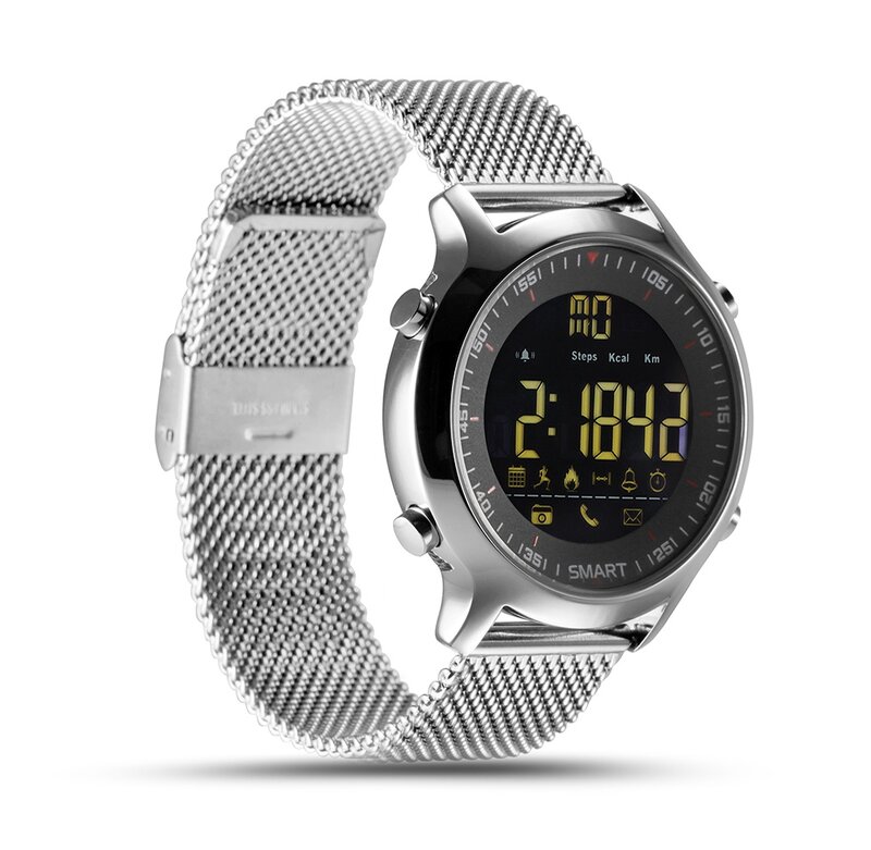 Reloj CARCAM SMART Watch EX18 con seguimiento de fitness, podómetro