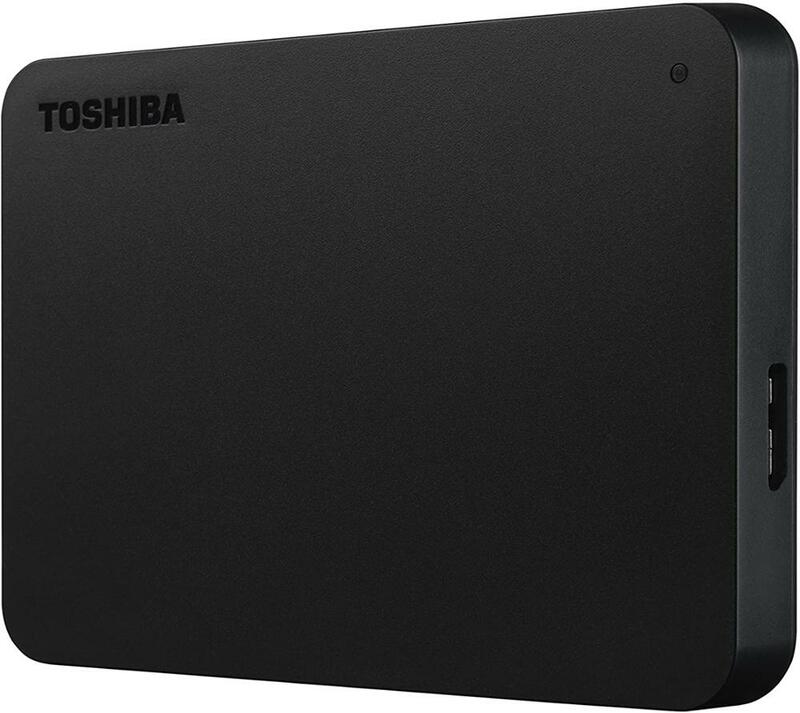 TOSHIBA CANVIO BASICS 2TB - 2.5 "/6.35CM zewnętrzny dysk twardy-3.0 USB-MAX transfer 5Gbps-USB power-czarny