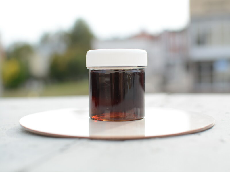 натуральны гречишный мёд из деревни 1 литр (1.5кг)