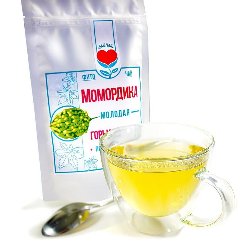 Momordica (melão amargo) 50g. (terra). Chá de ervas