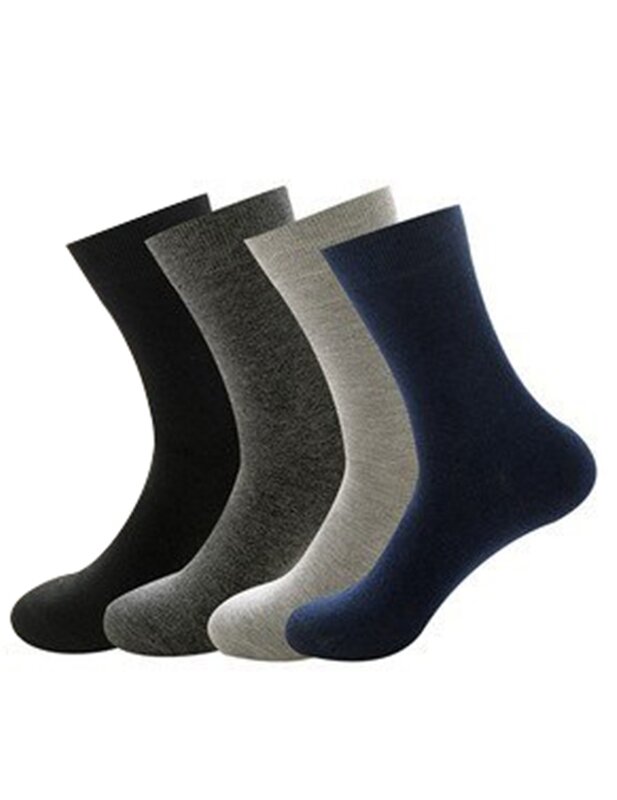 Комплект мужских шерстяных носков, сертифицированные натуральные термоноски из натуральной мериносовой шерсти, 4 пары бесшовных мужских н...