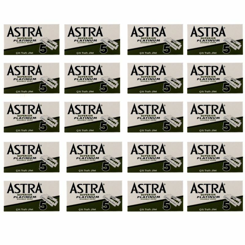 Astra Superior Platinum Double Edge pisau cukur 100 Pcs