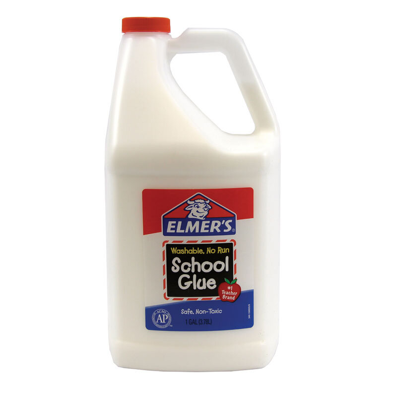 Glue for слаймов элмерс Elmers White (US)-gallon (3.78л)