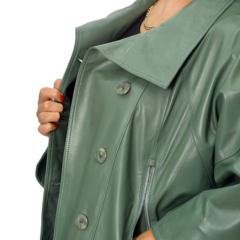 Zoramotti, jaqueta de couro, couro genuíno, pele de cordeiro, clássico, qualidade, couro natural, mantém, quente