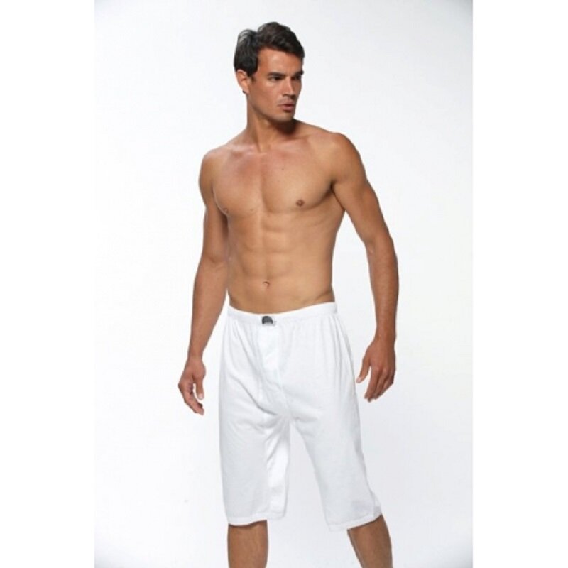 Conjunto de 5/10 famoso turco respirável tecido algodão branco extra long briefs boxer para homem confortável macio cueca
