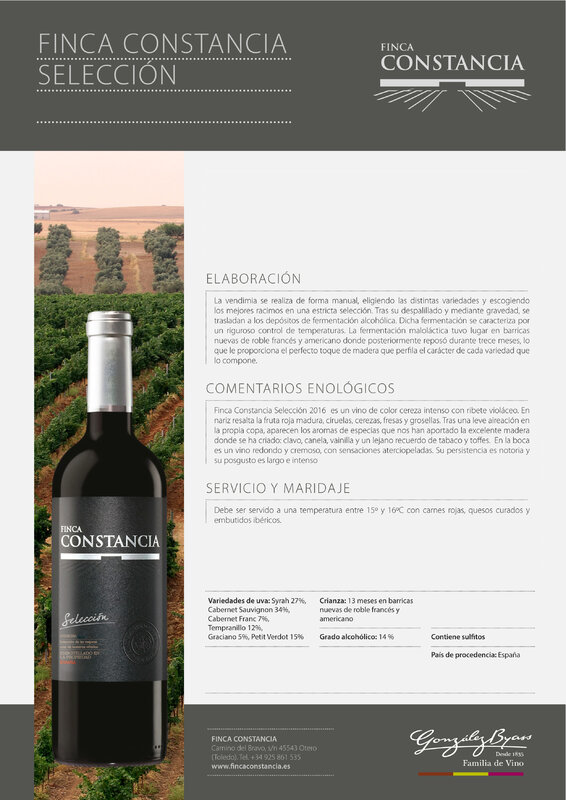 Sélection Estate constance-vin rouge-vin de terre de castille-boîte de 6 bouteilles de 750 ml | Envois depuis l'espagne