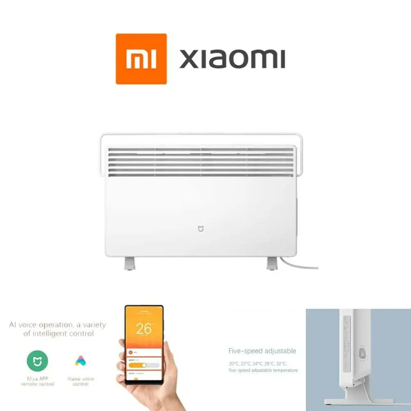 XIAOMI SMARTMI versione S intelligente riscaldatore elettrico, casa del radiatore di riscaldamento veloce, ventola del radiatore