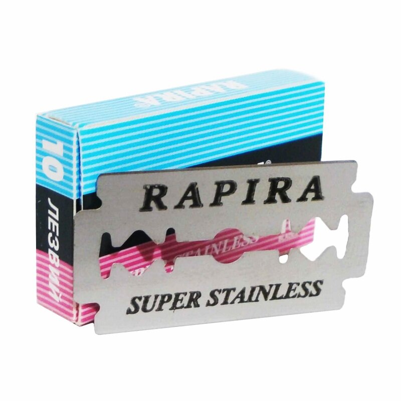 RAPIRA Doppel Rand Rasierklingen 2 Pack / 200 Pcs