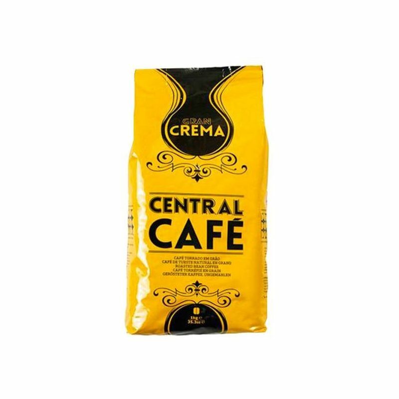 Café Central grande crème, grain de café DELTA 1 kilo café Portugal