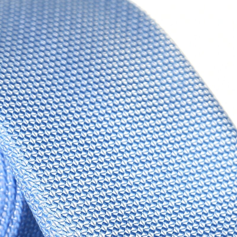 Corbata y pañuelo para hombre, tejido de autoimpresión, ajustado, modelo delgado de Color sólido, opción de 20 colores, de aspecto opaco