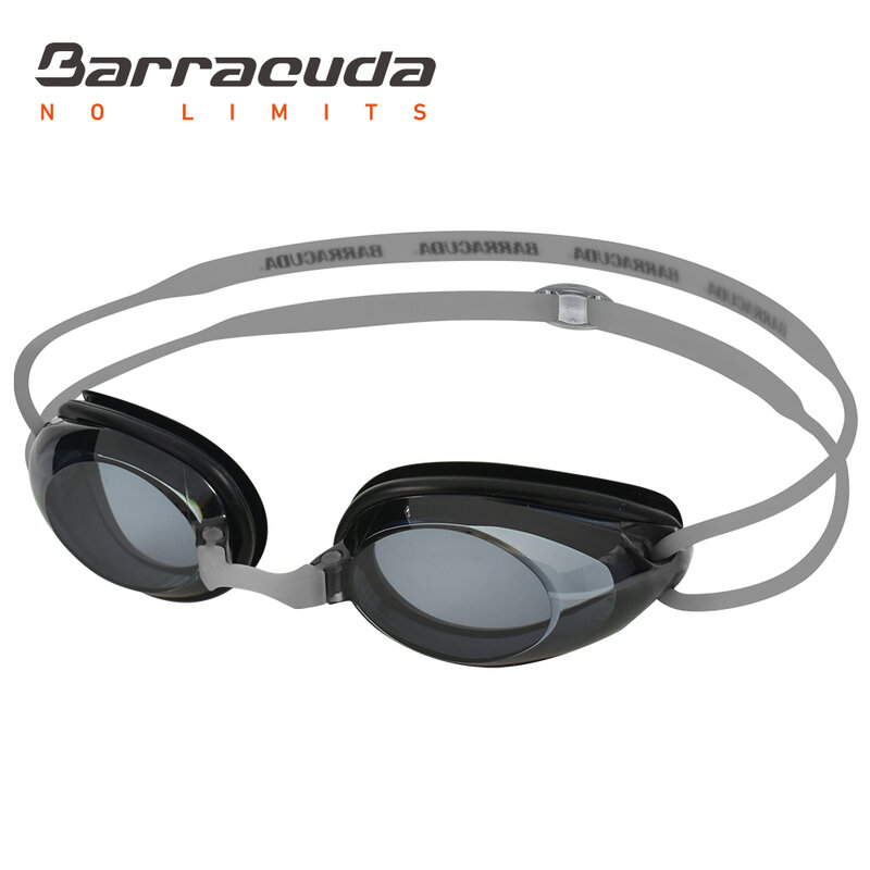 Barracuda dr. b miopia natação óculos anti-nevoeiro proteção uv para adultos mulher masculino 2195 prata