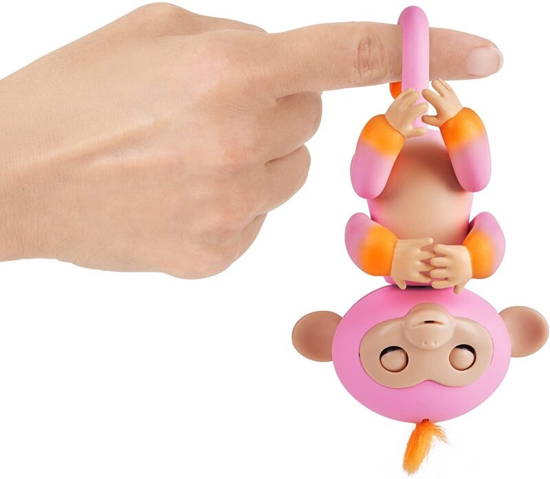 Оригинальная фигурка обезьянки fingerling, электронная обезьянка, электронные питомцы, умный питомец, Интерактивная игрушка для девочек, детские подарочные игрушки