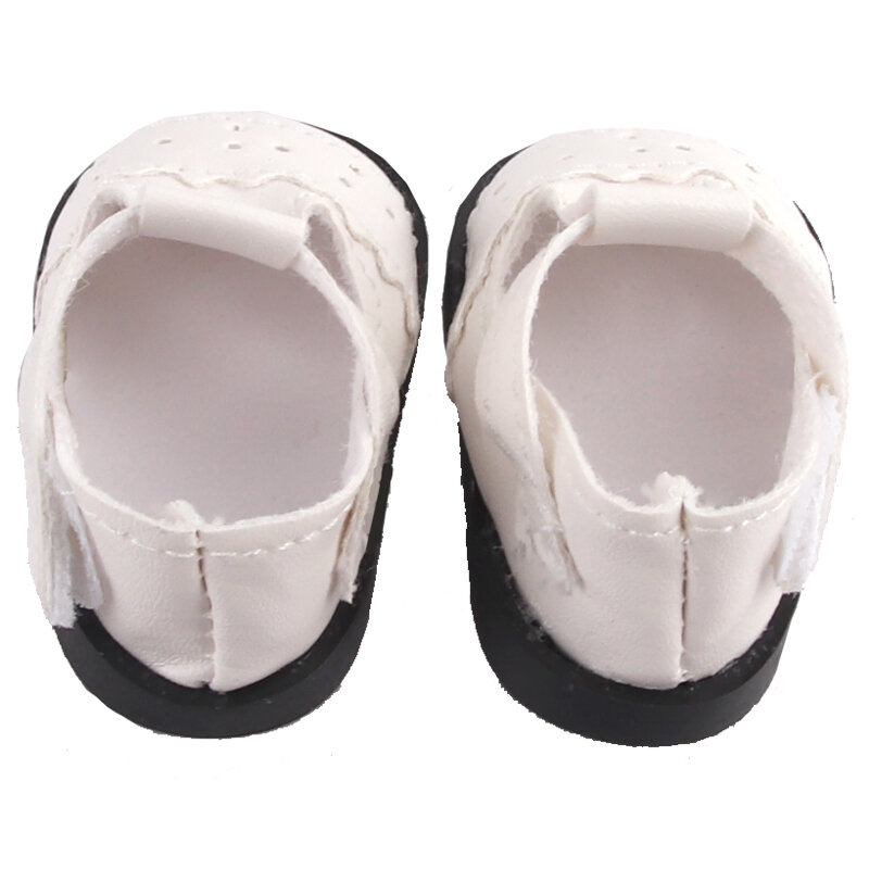 Hollow-Carved Design Couro Sapatos Boneca, American Doll Boots, Acessórios para a Rússia, Lesly,Lisa, Nenuco, DIY, 5.5cm, 14 polegadas