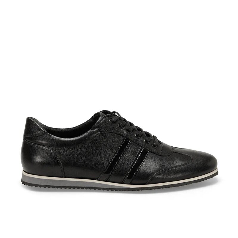 FLO czarne męskie obuwie sznurowane męskie buty wygodne oddychające buty do chodzenia Tenis masculino Zapatillas Hombre tlenek 132 C