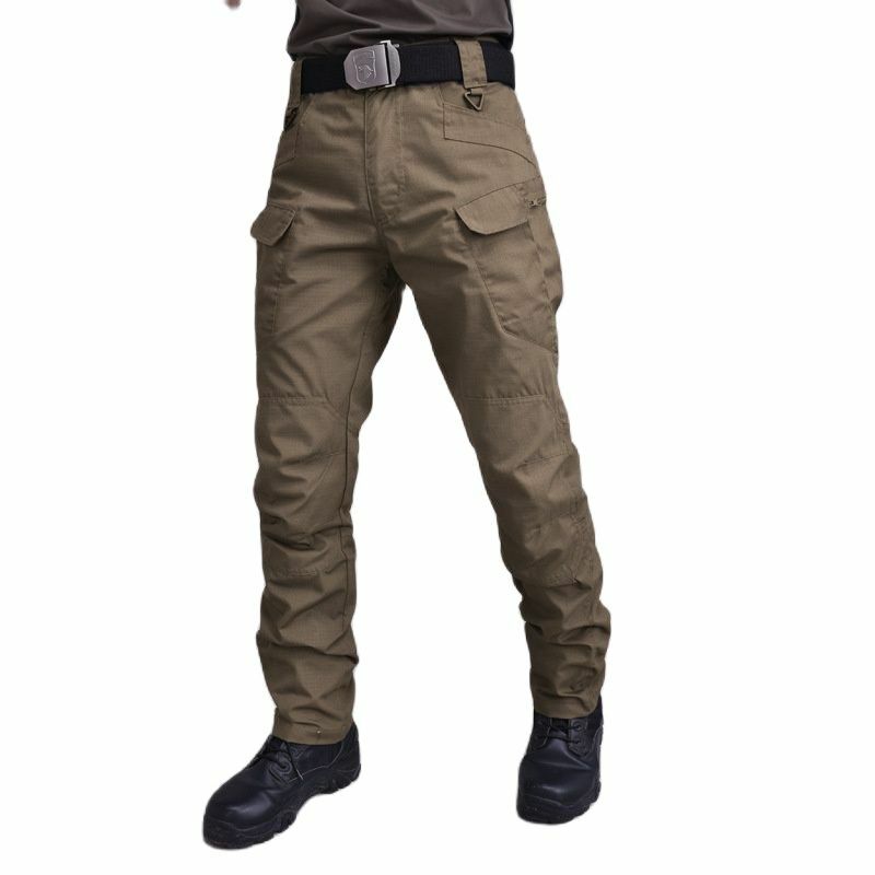 Spodnie taktyczne męskie spodnie siły wojskowe spodnie poliestrowe Cargo