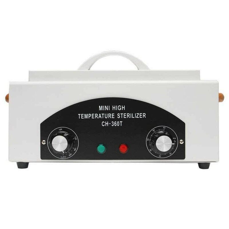 Профессиональный высокотемпературный стерилизатор коробка для маникюрного салона Портативный стерилизатор инструмент сухожар