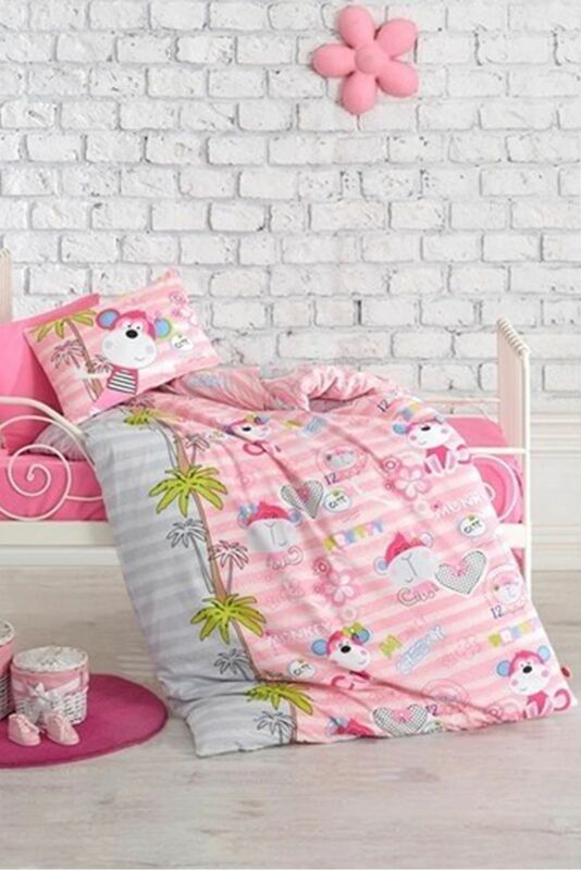 Baumwoll box ranforce Baby Bett bezug Bettlaken Kissen bezug 100 Baumwolle 100x150 cm lässiger türkischer Stoff von hoher Qualität