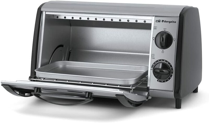 Orbegozo HO810A Mini oven-roaster multifunction, 800 W, 8 LTR, Grey