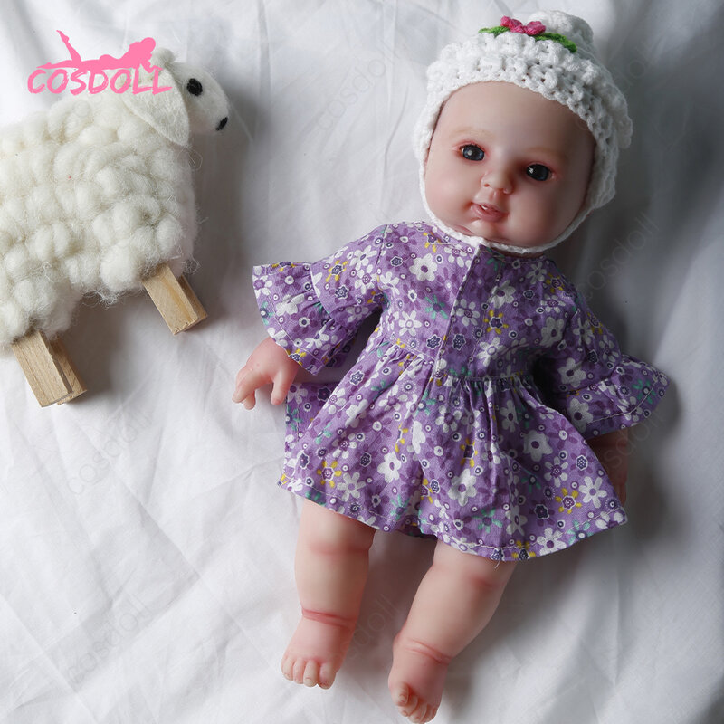 Reborn ตุ๊กตาซิลิโคนเด็กทารก Reborn สามารถ Bath 1.3กก.ตุ๊กตาทารกตุ๊กตาเด็กหญิง,31ซม.คุณภาพสูง Bebe ตุ๊กตา