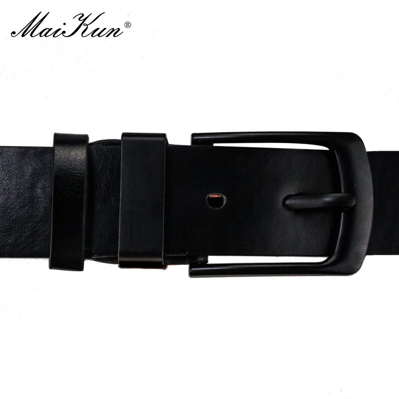 Cintura Maikun Fashion Business per uomo Casual cintura in pelle PU di lusso da uomo di grandi dimensioni