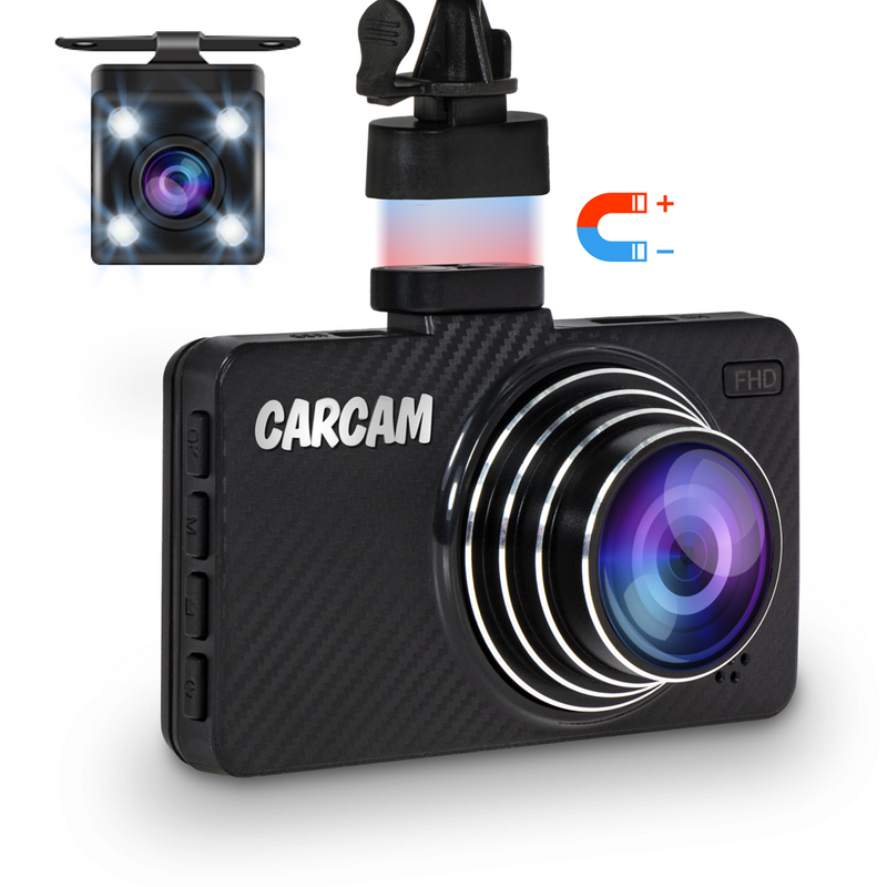 جهاز تسجيل فيديو رقمي للسيارات كامل HD مسجل فيديو carcam d5 مع كاميرا HD إضافية