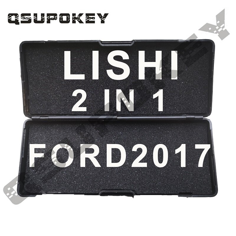 QSUPOKEY 1 Cái Gốc Lishi Cho Ford 2017/ HU198 2 Trong 1 Gắp/Bộ Giải Mã