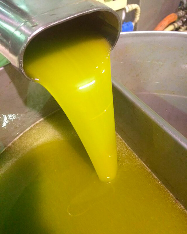 Dodatkowe oliwa virgin, Cortijo La Muralla, Arbequina odmiany, o pojemności 2 litrów Rafa, do zimnej ekstrakcji, AOVE 100% naturalne