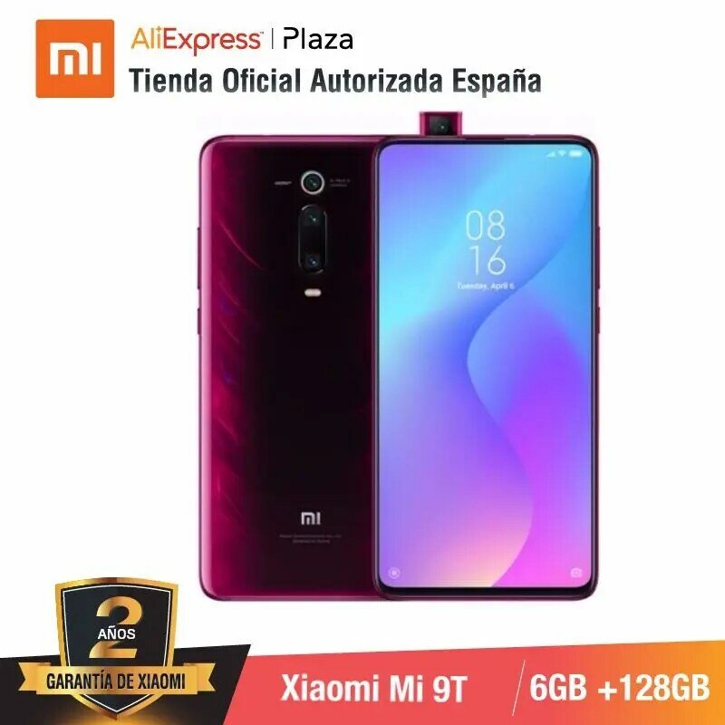 [Globale Version für Spanien] Xiao mi mi 9T (Memoria interna de 128 GB, RAM de 6 GB, Triple cámara de 48 MP) smartphone