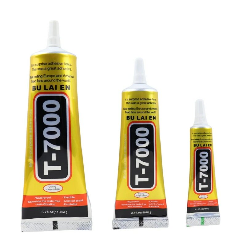 50ML Black Contact Phone Repair Adhesive Electronic Components Glue With Precision Applicator Tip