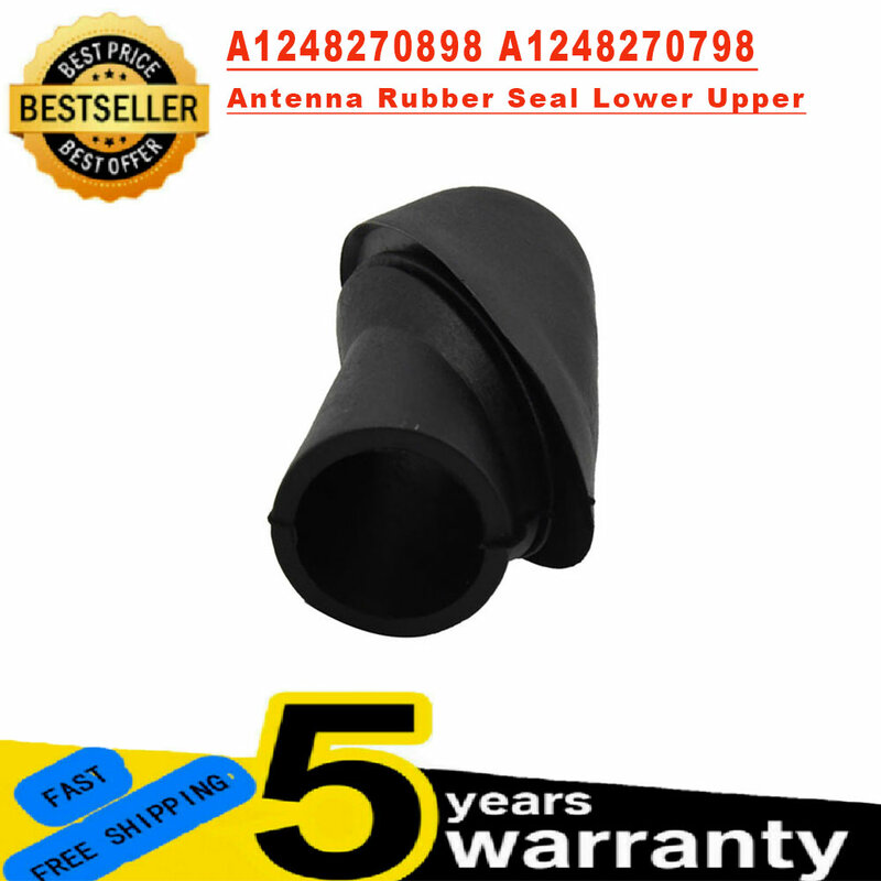 For Mercedes W124 A124 C124 Limousine Coupe A1248270898 A1248270798 Antenna Rubber Seal Lower Upper