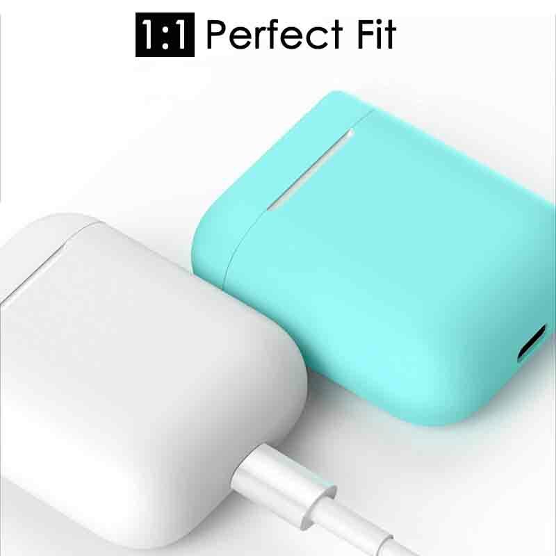 Case Apple Airpods 1 / Airpod 2 Multicolor Cases Protective Waterproof Silicone Wireless Bluetooth Headphone Case Multicolor
