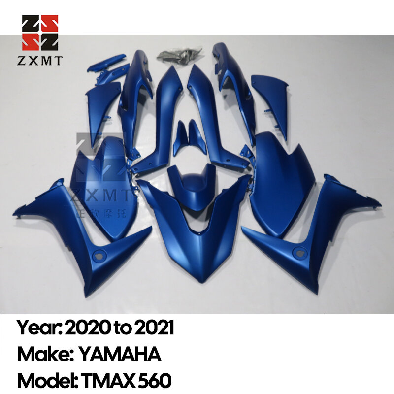 ZXMT pannello moto ABS plastica carenatura carrozzeria Kit carenatura completa per 2020 2021 YAMAHA TMAX 560 Tech Max 20 21 perla oro blu