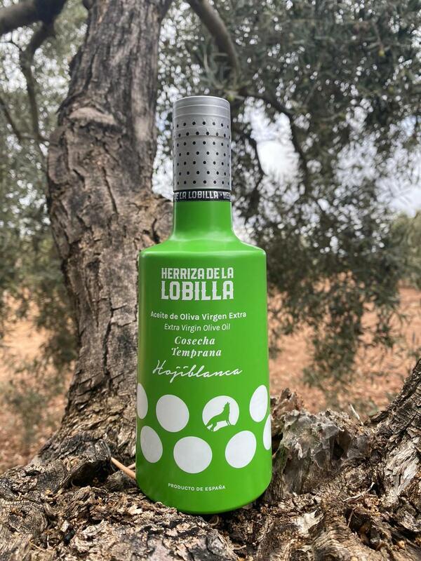 Экстра натуральное оливковое масло, упаковка из 6 бутылок Hojiblanca, бренд Herriza de la Lobilla, товары из Испании