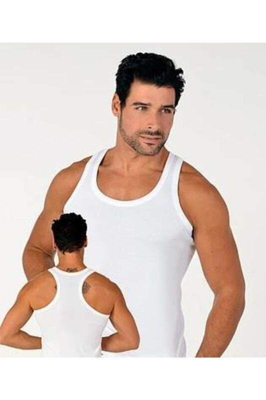Sportowa koszulka bez rękawów z szerokim paskiem dla mężczyzn 100% bawełna naturalna miękka i trwała tkanina pochłania pot