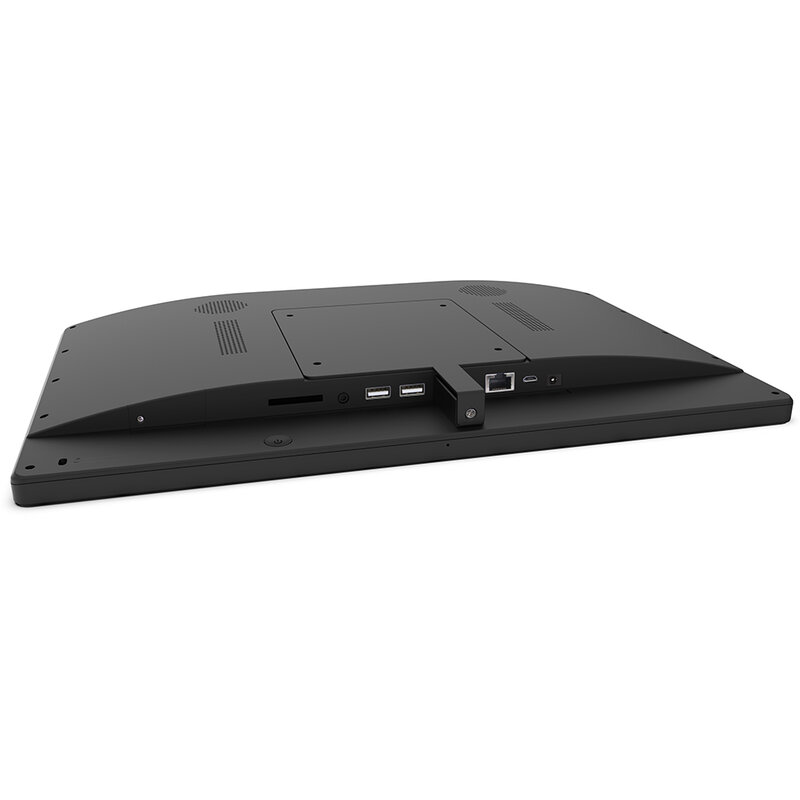Tablet PC de parede com Android com POE, indicador LED multicolorido, suporte personalizado VESA, branco e preto, 10 polegadas, 75*75mm