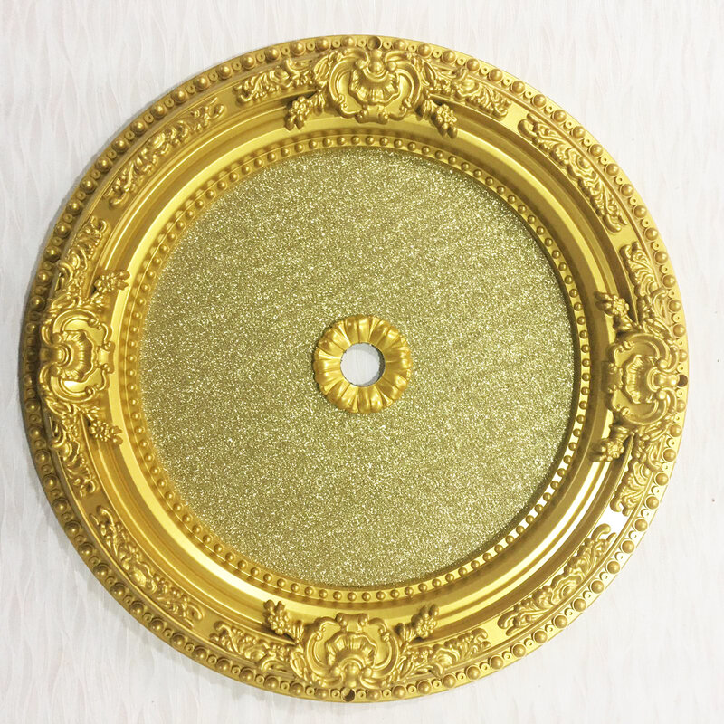 Decorativo redondo projetado vintage olhando medalhão de teto para lustre 60cm 23.62'