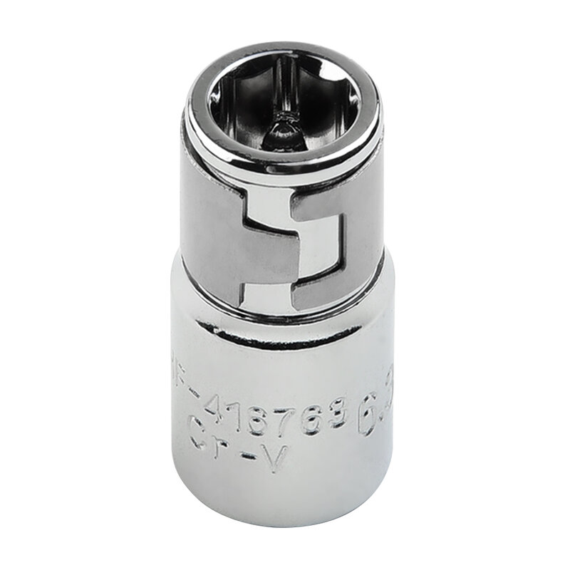 1/4" Square Drive To 1/4" Hex Shank Socket Bits Converter Quick Release Screwdriver Holder Impact Socket Conversion Adapter Tool