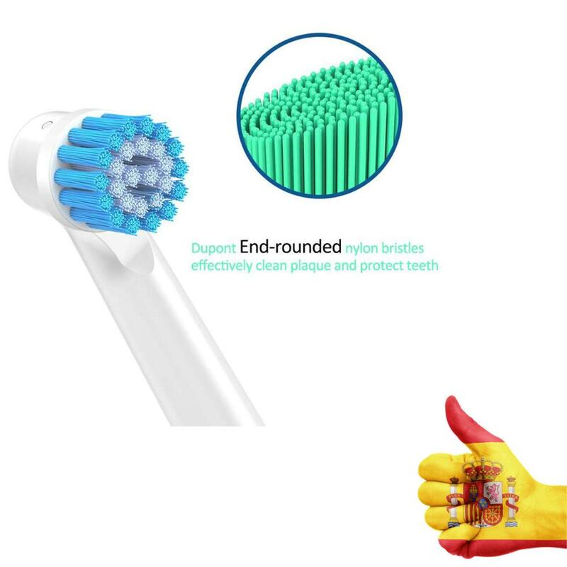 Substituição escova para escova de dentes oral b elétrica escovas bucais envio a partir de espanha
