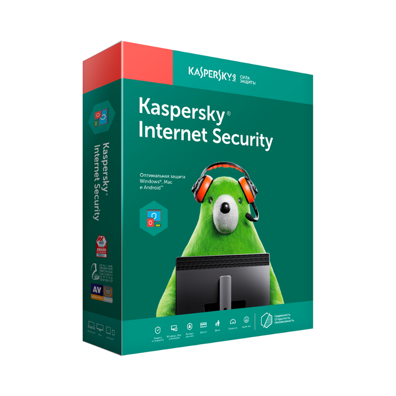 Kaspersky Internet Security Russian Edition 5 devices license base 1 year download pack kl1939rdefs