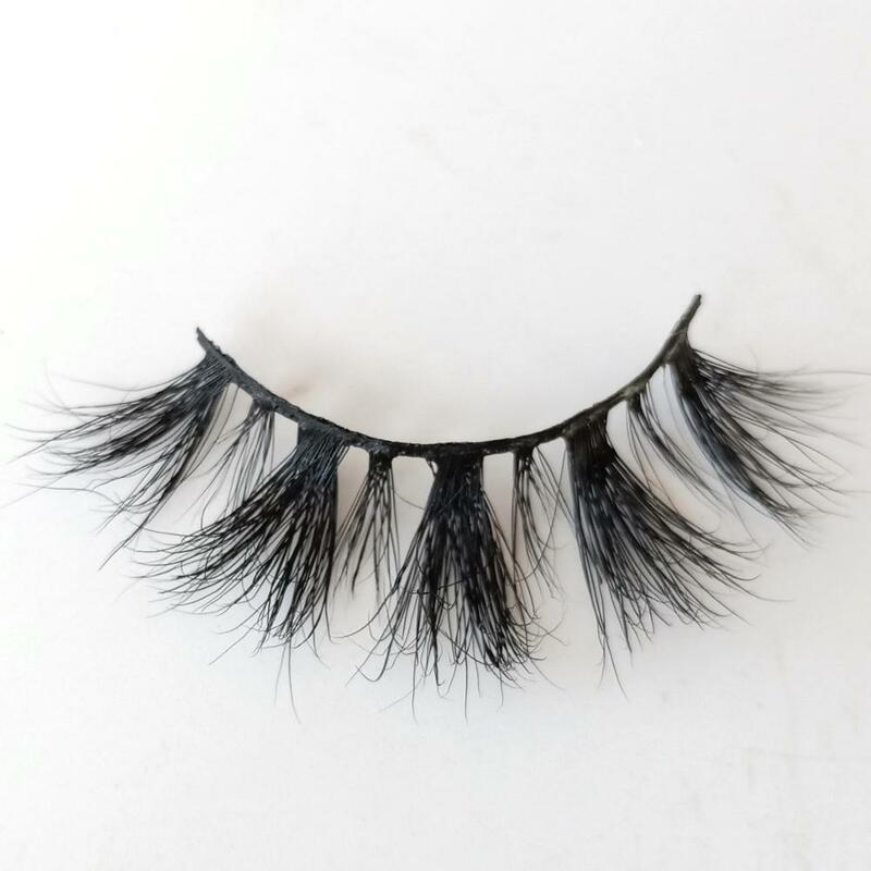 False eye lashes handmade natural make up False eyelashes glitter packing 1 pair box make up sexy 3D Mink Lashes S45
