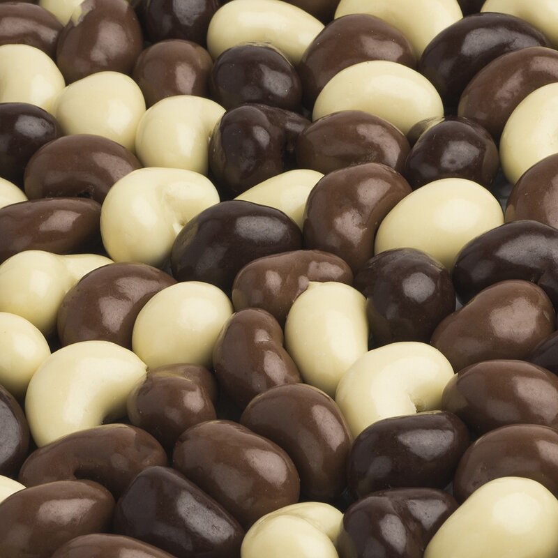 لاكيس بلدي الكاجو لحظة ثلاثة الشوكولاته · 115g.