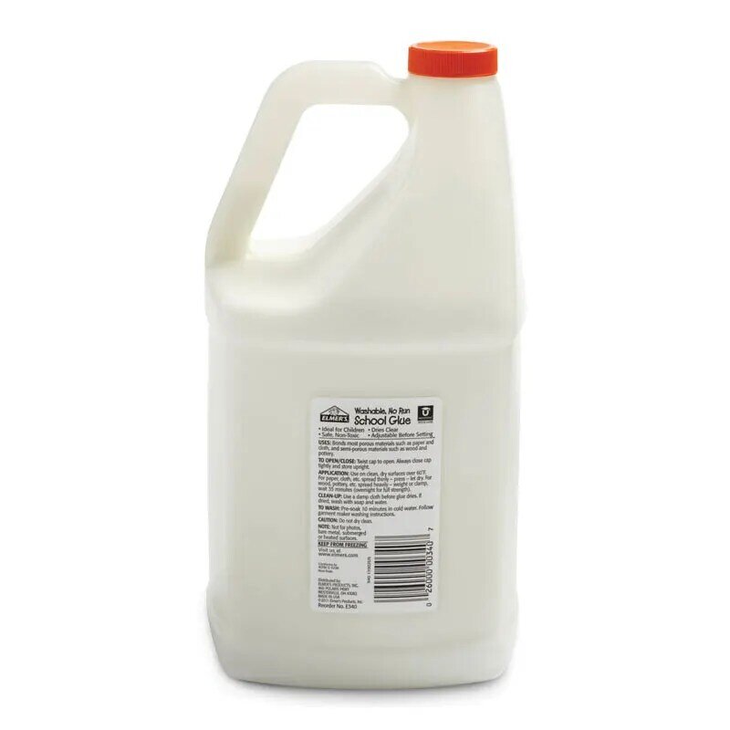 Glue for слаймов элмерс Elmers White (US)-gallon (3.78л)