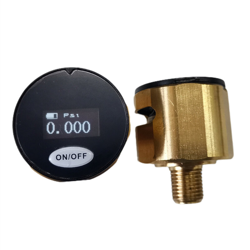 28mm digitales Hochdruck manometer edgun sekhmet Luft manometer für fx mit 1/8''bsp, 1/8''npt oder m10x1 Gewinde