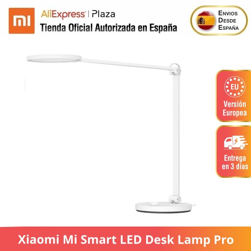 XIAOMI Mi Smart LED Desk Lamp Pro lámpara de escritorio de lectura luz doblado plegable Luz de noche junto a la cama Mihome APP