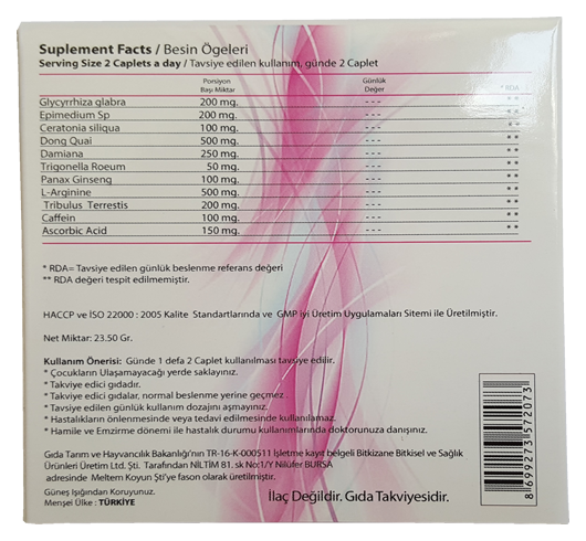 Estrogenolit-potenciadores de libido feminino de alta qualidade (% 100 herbal)