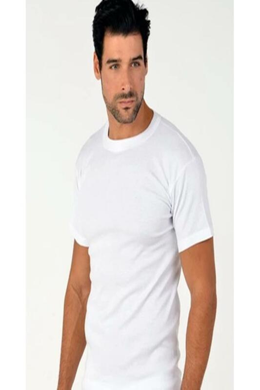 Men's short sleeve zero collar undershirt for men 100% cotton natural soft and durable fabric texture absorbs sweat