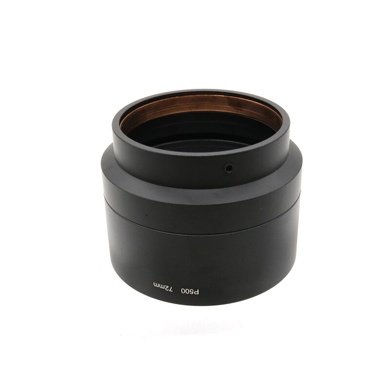 Tube adaptateur de filtre pour Nikon Coolpix P500, 72mm, lentille de n'aime