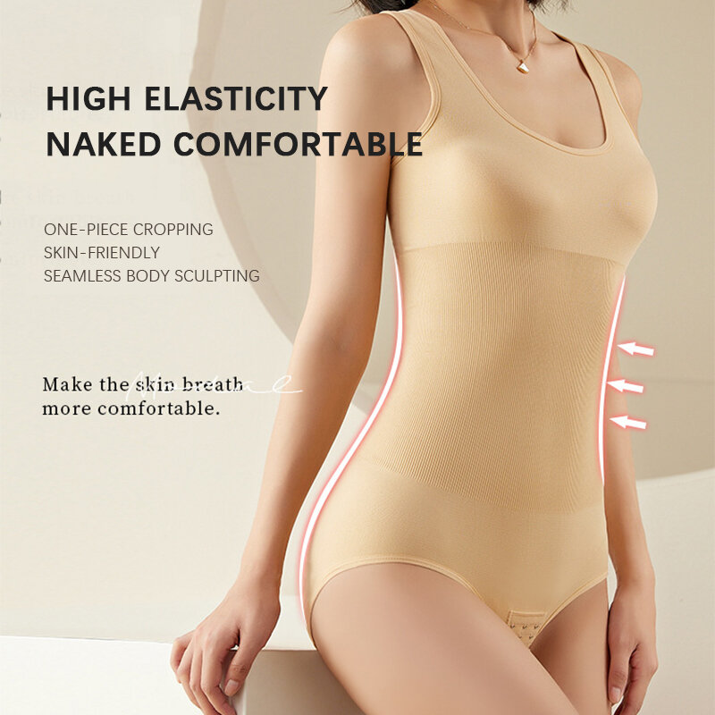 Flarixa – Corset de grande taille pour femmes, sous-vêtement amincissant, ceinture d'entraînement, sans couture, boucle d'entrejambe