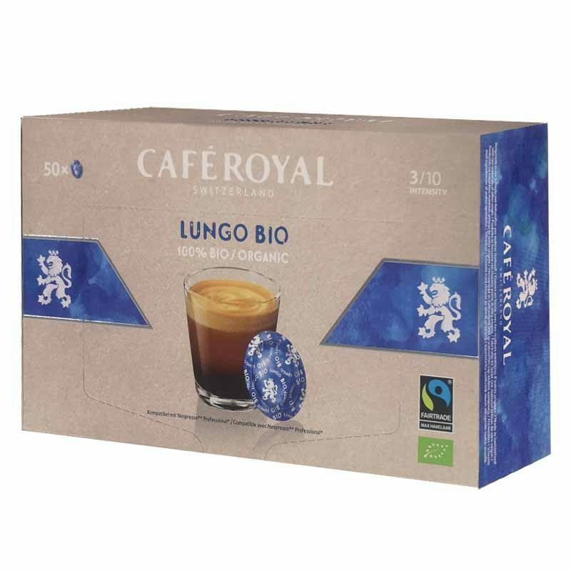 Café lungo bio royal®Para a NESPRESSO PRO®50 cápsulas